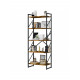 Стелаж Etagere Rego — 5-ярусний 156×60×30 см