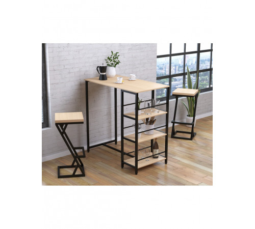 Барний стіл зі стелажем BSS-110