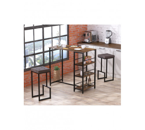 Барний стіл зі стелажем BSS-110