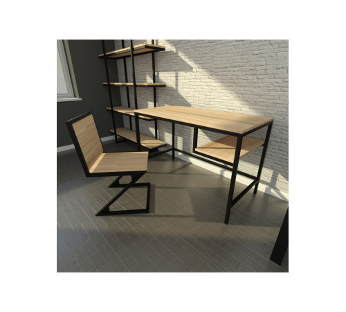 Стіл у стилі Loft  — 120 × 60 × 76 см