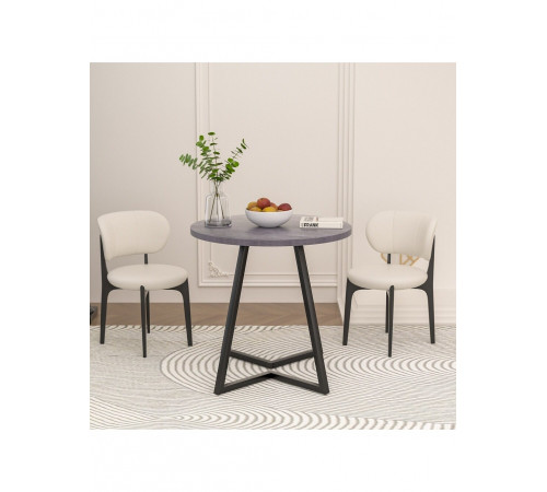 Небольшой круглый обеденный стол на 4 человека