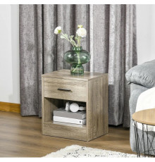 Маленькая тумбочка с открытой полкой
