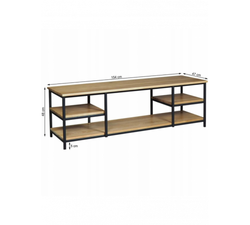Тумба под телевизор 154 см SYDNEY — MSMLOFT