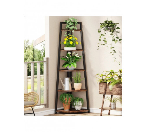 Стелаж Berks MSM — вузький 5-ярусний стелаж 178×66×25 см