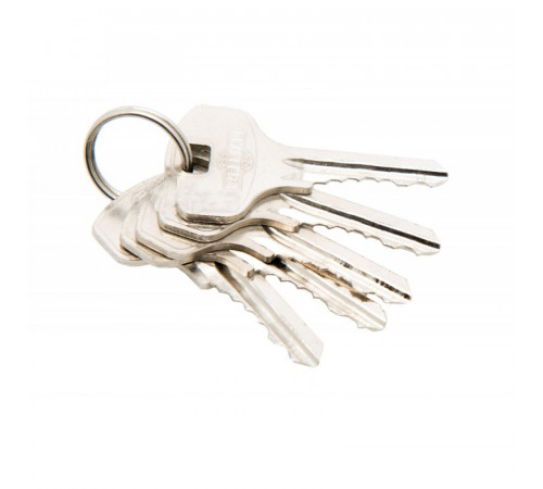 Дверной цилиндр Imperial ZN 60 мм 30/30 PB