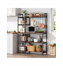 Стелаж полиця для зберігання з ящиком 5-ярусний