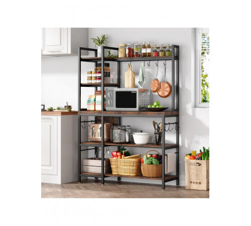 Стелаж-полиця 5-ярусна з ящиком — практичне рішення від МСМ