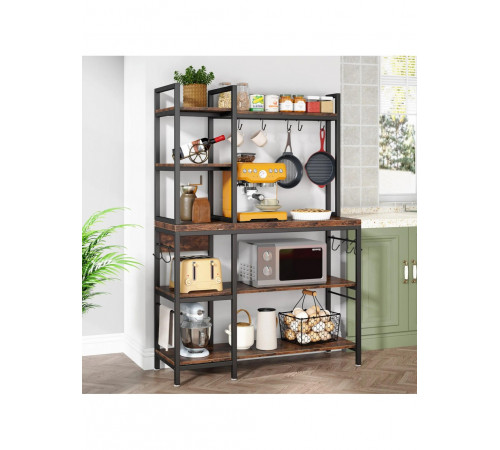 Стелаж-полиця 5-ярусна з ящиком — практичне рішення від МСМ