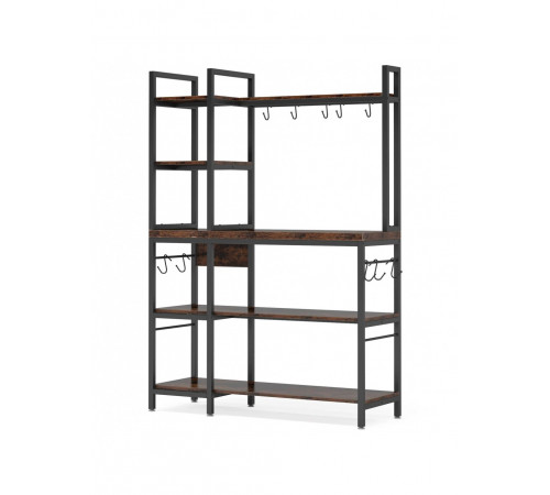 Стелаж-полиця 5-ярусна з ящиком — практичне рішення від МСМ