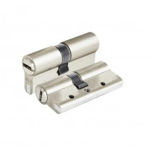 Циліндр Kale 164 DBNE 26+10+26 62mm, нікель, 5 ключів