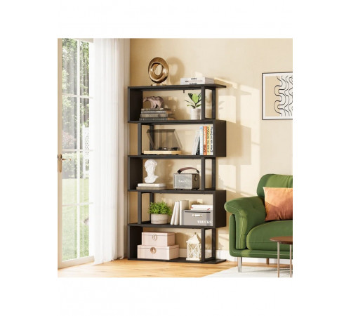Стелаж Z-форми 180×80×30 см — стильний LOFT-елемент для дому