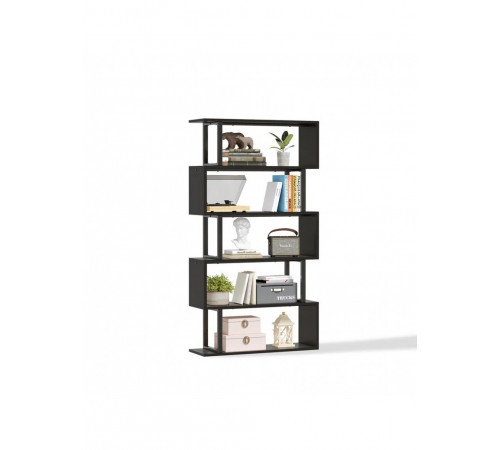 Стелаж Z-форми 180×80×30 см — стильний LOFT-елемент для дому