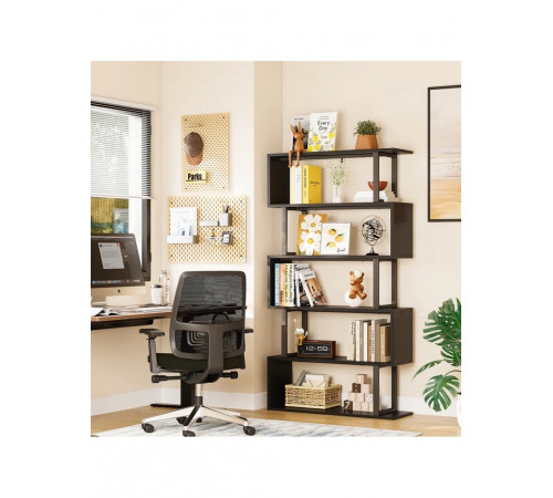 Стелаж Z-форми 180×80×30 см — стильний LOFT-елемент для дому