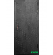 Вхідні двері Вулкан модель 1843