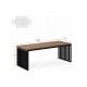 Стол двухместный, минималистичный MSMLOFT