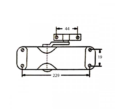 Дотягиватель KEDR А082 стандартная тяга до 120 кг.