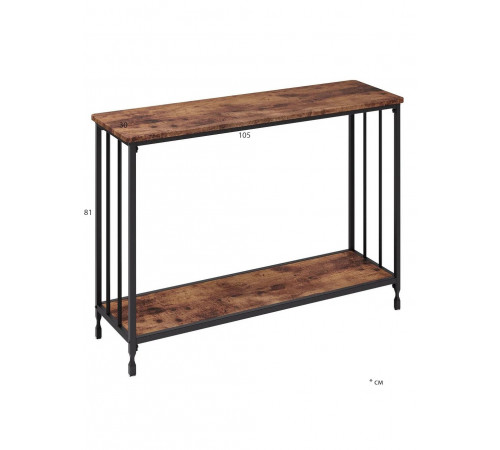 Вузький стіл у передпокої 105×30×81