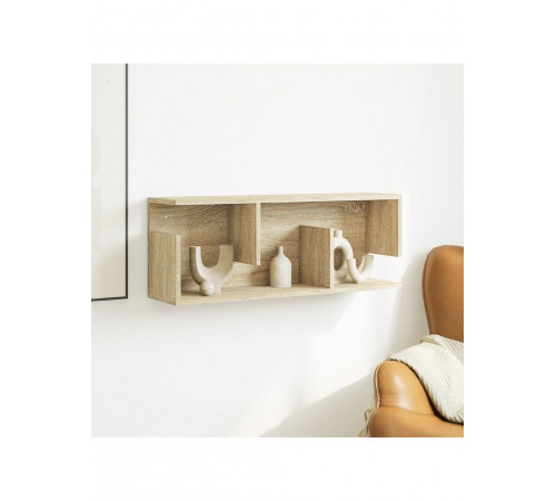 Настінна полиця дуб Сонома