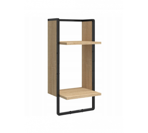 Набор из 4 настенных полок дуб Сонома