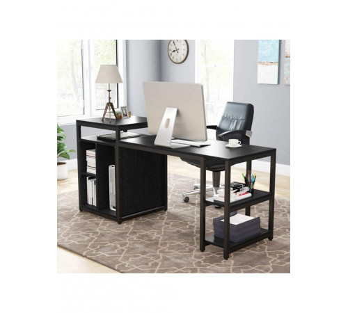 Комп’ютерний стіл для домашнього офісу з полицею