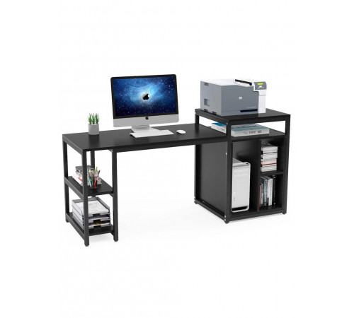 Комп’ютерний стіл для домашнього офісу з полицею