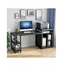 Комп'ютерний стіл для домашнього офісу з полицею