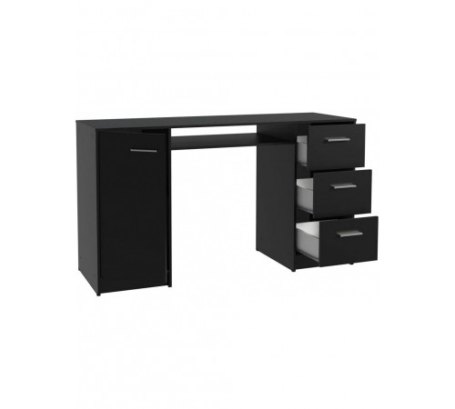 Комп'ютерний стіл Madesa Alaska — 3 шухляди + шафа