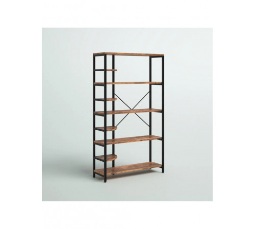 Стелаж Roan Etagere — 5 великих + 4 секторні полиці, 173,5×100×34 см