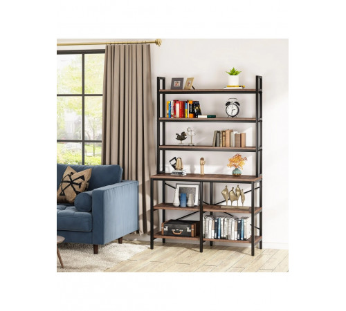 Стелаж 6-ярусний Etagere, 180×100×35 см — стиль та функціональність