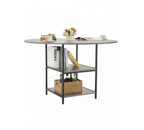 Обідній стіл VEVOR круглий 120 см на 2–4 особи