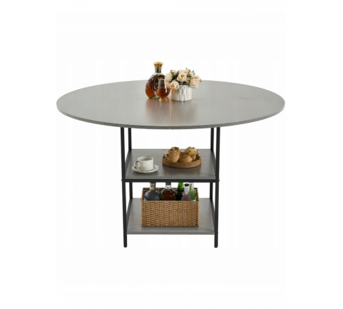 Обідній стіл VEVOR круглий 120 см на 2–4 особи