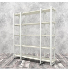 Стеллаж Айсберг Лофт 160х182-4 v3, Белый