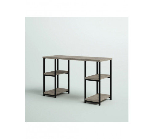 Письменный стол Landis — 120×40×72 см, с полками, MSMLOFT.