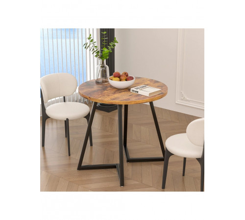 Небольшой круглый обеденный стол на 4 человека