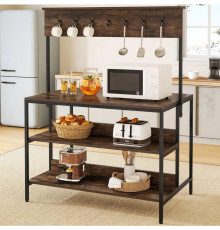 Кухонная полка 3-ярусная с 14 крючками