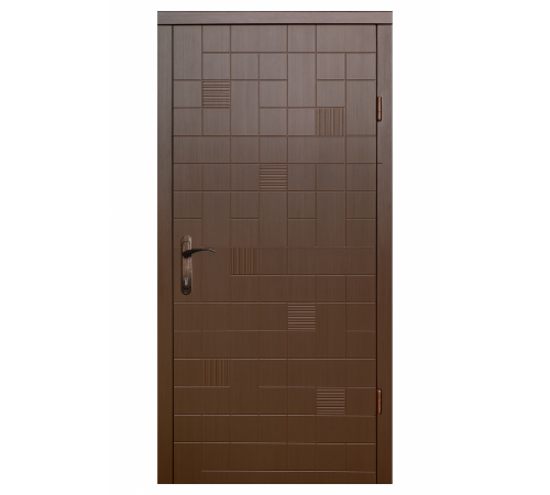 Вхідні двері Вулкан 860×2050 мм з МДФ з обох боків, ліва, два замки