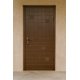 Вхідні двері Вулкан 860×2050 мм з МДФ з обох боків, ліва, два замки