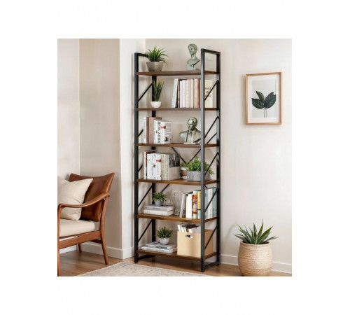 Стелаж Kiyler — відкриті полиці, 177×60×30 см