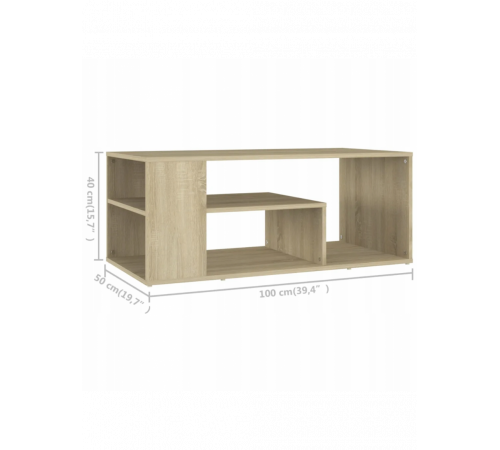 Журнальный столик , дуб сонома