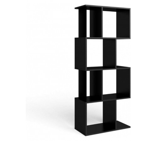 Полка-стеллаж Movelbento Black MSM – стильная черная лофт-полка