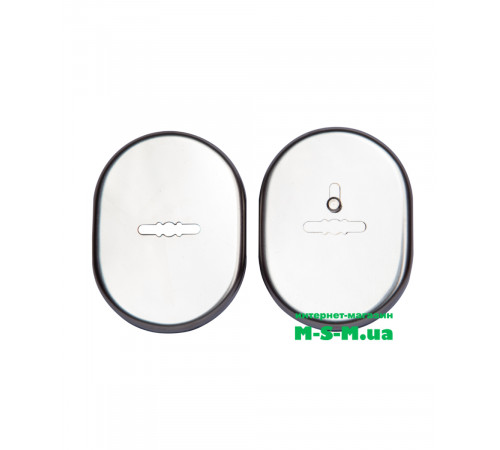 Накладки для сувальдних замків Аріко люкс хром