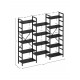 Стеллаж Etagere 8 – 17 открытых полок, 176×176×30 см