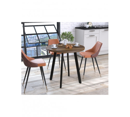 Круглий обідній стіл Лерой — MSMLOFT (Ø80)