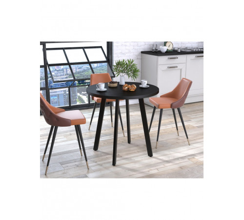 Круглий обідній стіл Лерой — MSMLOFT (Ø80)