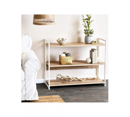 Етажерка “Гейтсхед” MSM — стильна 3-ярусна книжкова полиця