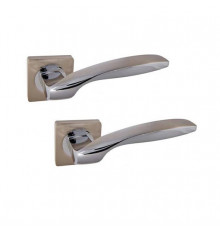 Ручки на розетці KEDR R06.045-AL SN/CP