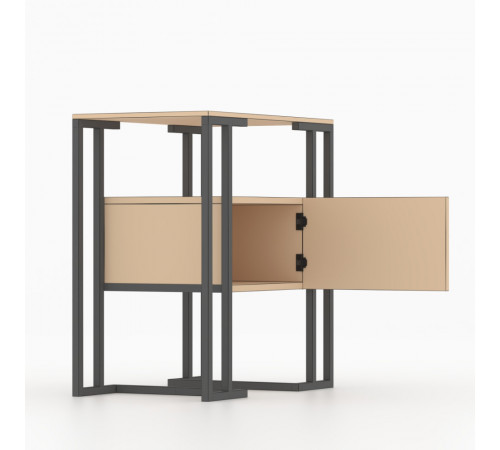 Консоль-тумба під умивальник у ванну, стиль LOFT, 640×395×690 мм (МСМ)