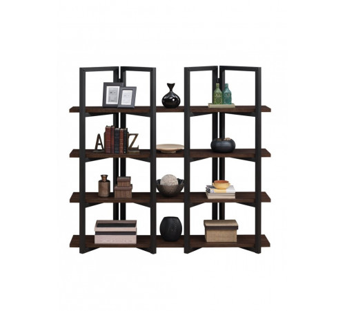 Стелаж MSMLOFT  — металевий каркас, (170×180×40 см)