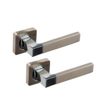 Ручки на розетке KEDR R06.081-AL SN/CP