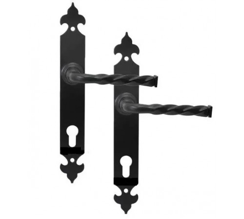 Дверна ручка Imperial Black EX 101 кована чорна